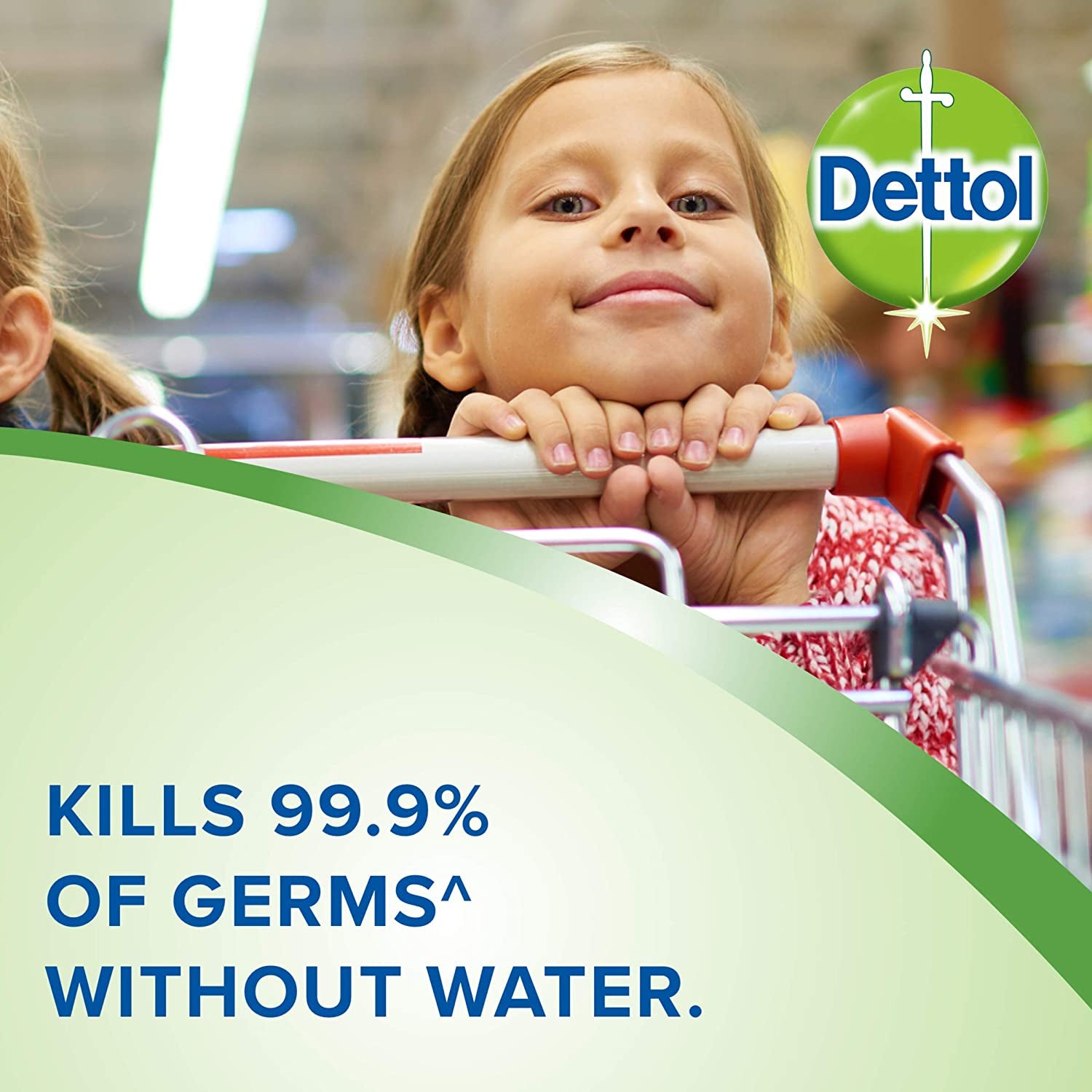 2 in 1 Hands and Surfaces Antibacterial Wipes 60 Pack